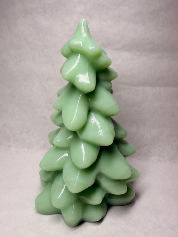 MOSSER JADEITE CHRISTMAS TREE: .