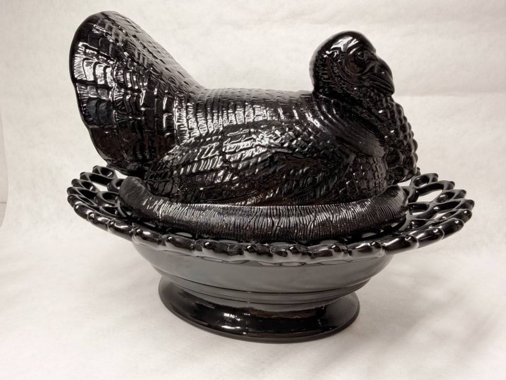MOSSER BLACK TURKEY ON NEST: .