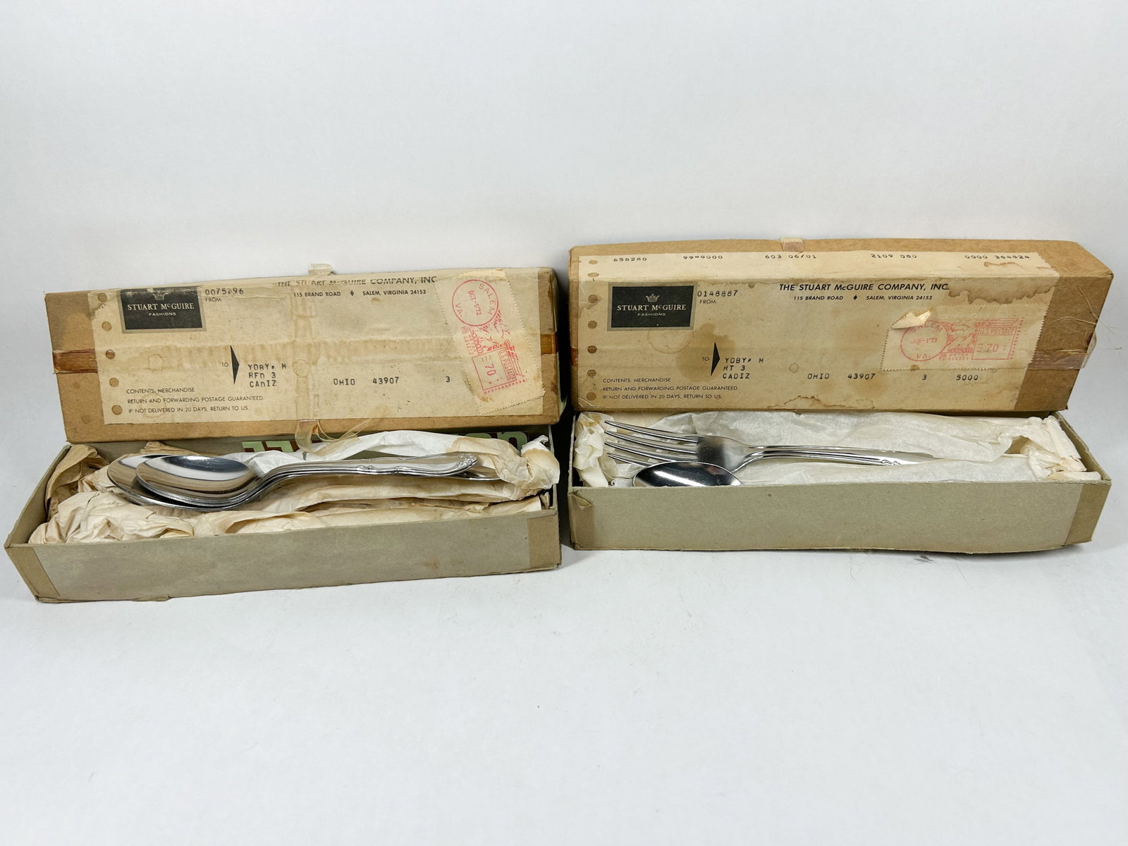 STUART MCGUIRE STAINLESS FLATWARE, 1970S - 2