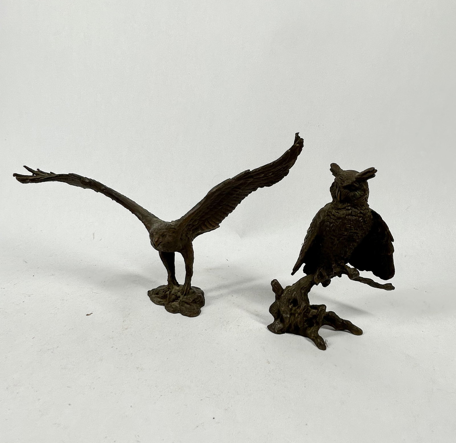 AVON PATINATED PEWTER BIRD FIGURINES 1985 (1 of 7)