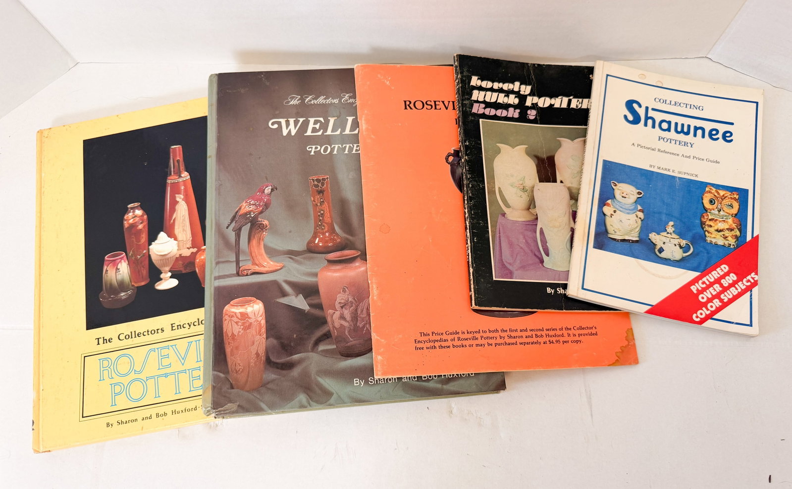 HUXFORD AND SUPNICK POTTERY BOOKS, 20TH CENTURY (1 of 1)