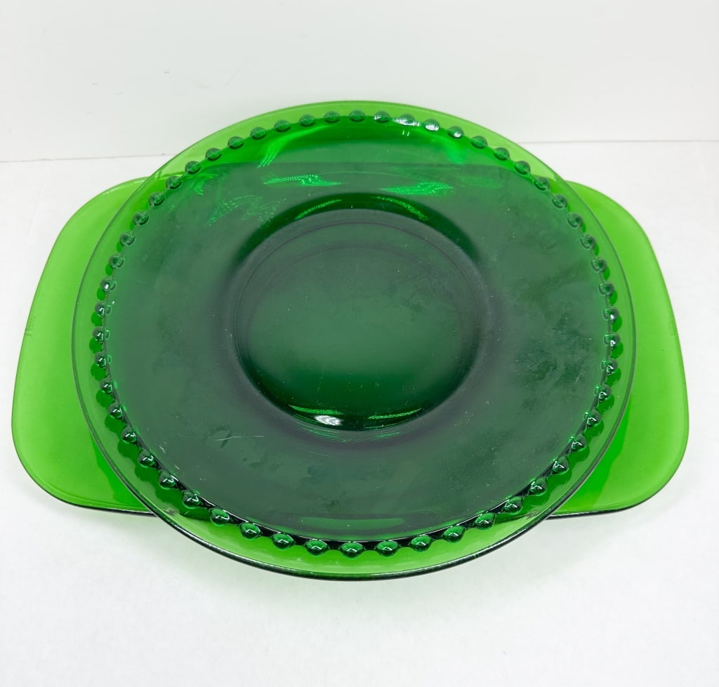 DURALEX AND EMERALD GLASS, VINTAGE (1 of 5)
