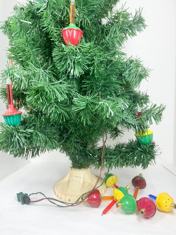 MID-CENTURY BUBBLE LIGHT TABLETOP TREE - 3