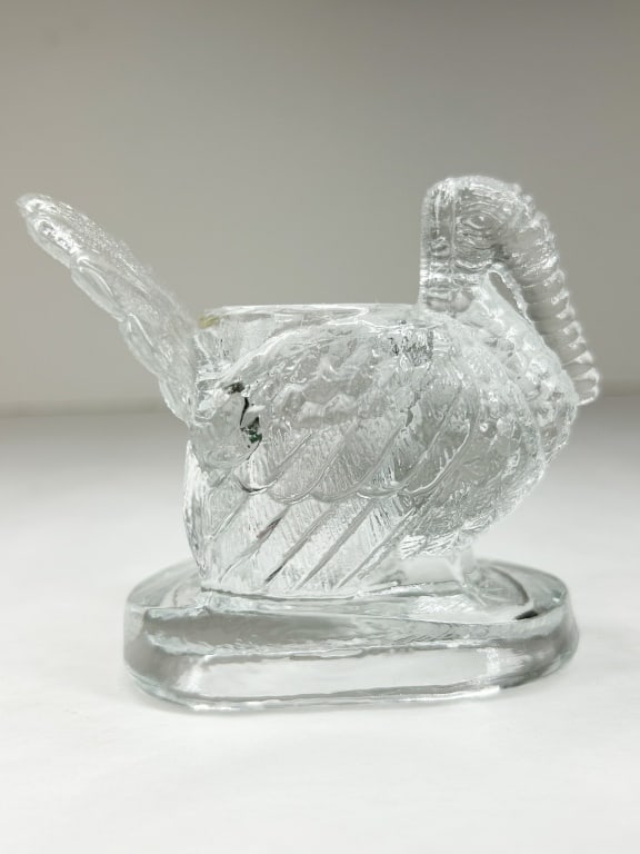 CLEAR MOSSER TURKEY TOOTHPICK HOLDER (1 of 5)