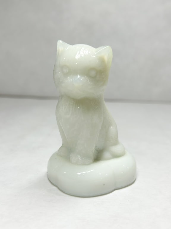 BOYD WHITE SITTING KITTEN ON PILLOW (1 of 2)