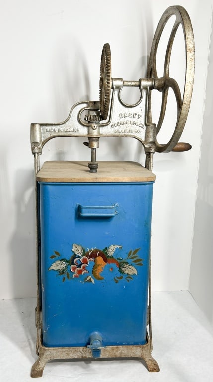 DAZEY CHURN & MFG. CO. BUTTER CHURN, 1917 (1 of 6)