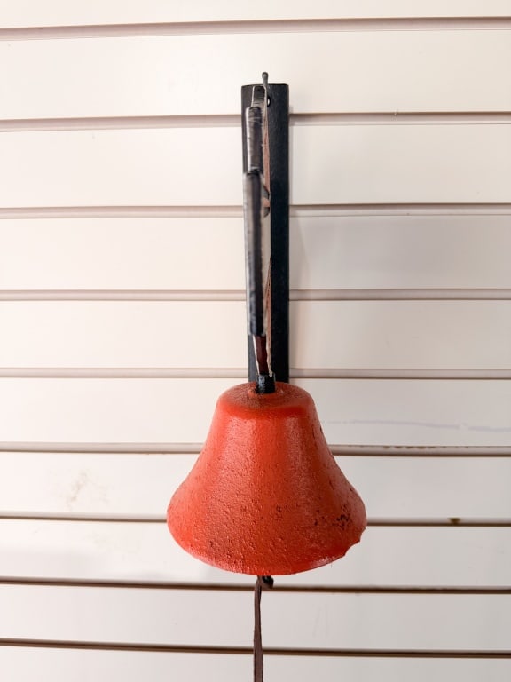 HARLEY-DAVIDSON CAST IRON WALL BELL - 3
