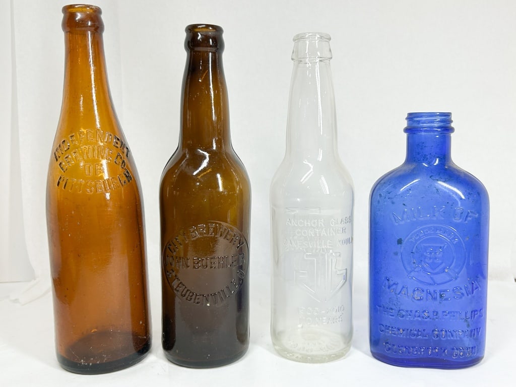 ASSORTMENT OF REGIONAL BEER AND MEDICINAL BOTTLES (1 of 11)