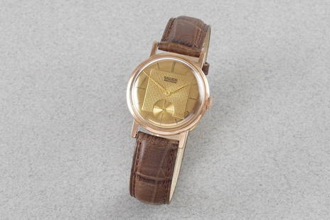 *TO BE SOLD WITHOUT RESERVE* GRUEN PRECISION GOLD PLATED WRISTWATCH REF. 510: *TO BE SOLD WITHOUT RESERVE* GRUEN PRECISION GOLD PLATED WRISTWATCH REF. 510, this watch is a ref. 510 and is fitted with a circular dial with hour markers and hands. The 34mm gold plated case is