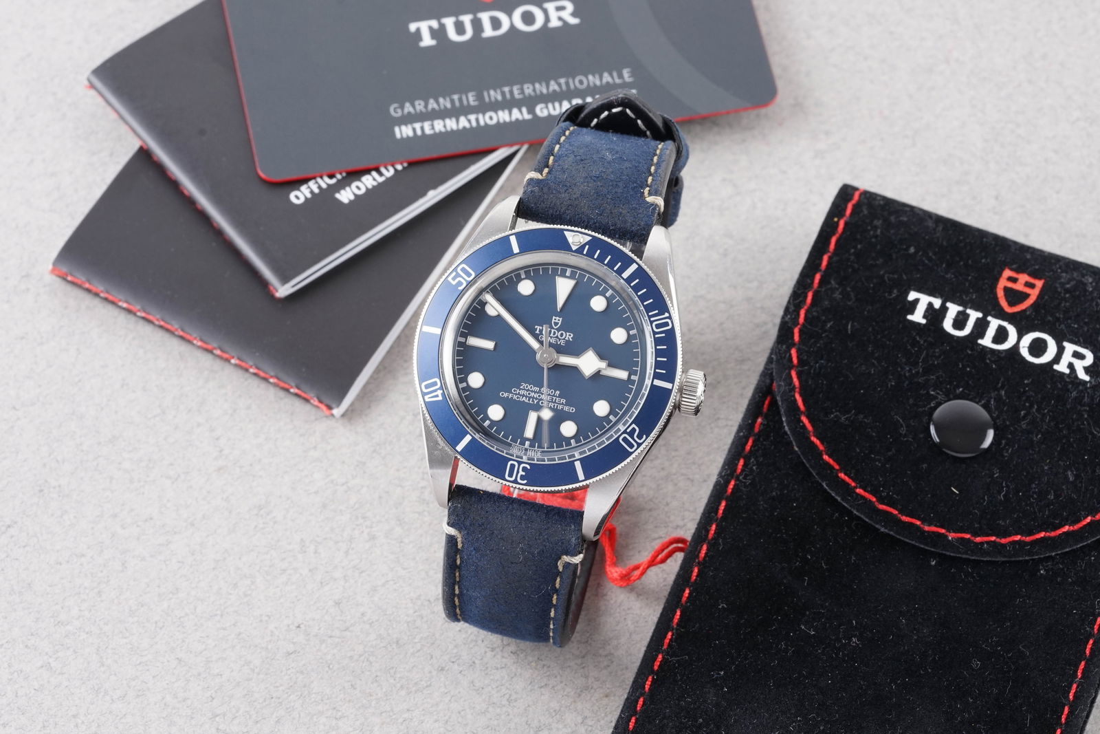 TUDOR BLACK BAY 58 BLUE W/ BOX & PAPERS REF. 79730B CIRCA 2021 (1 of 5)