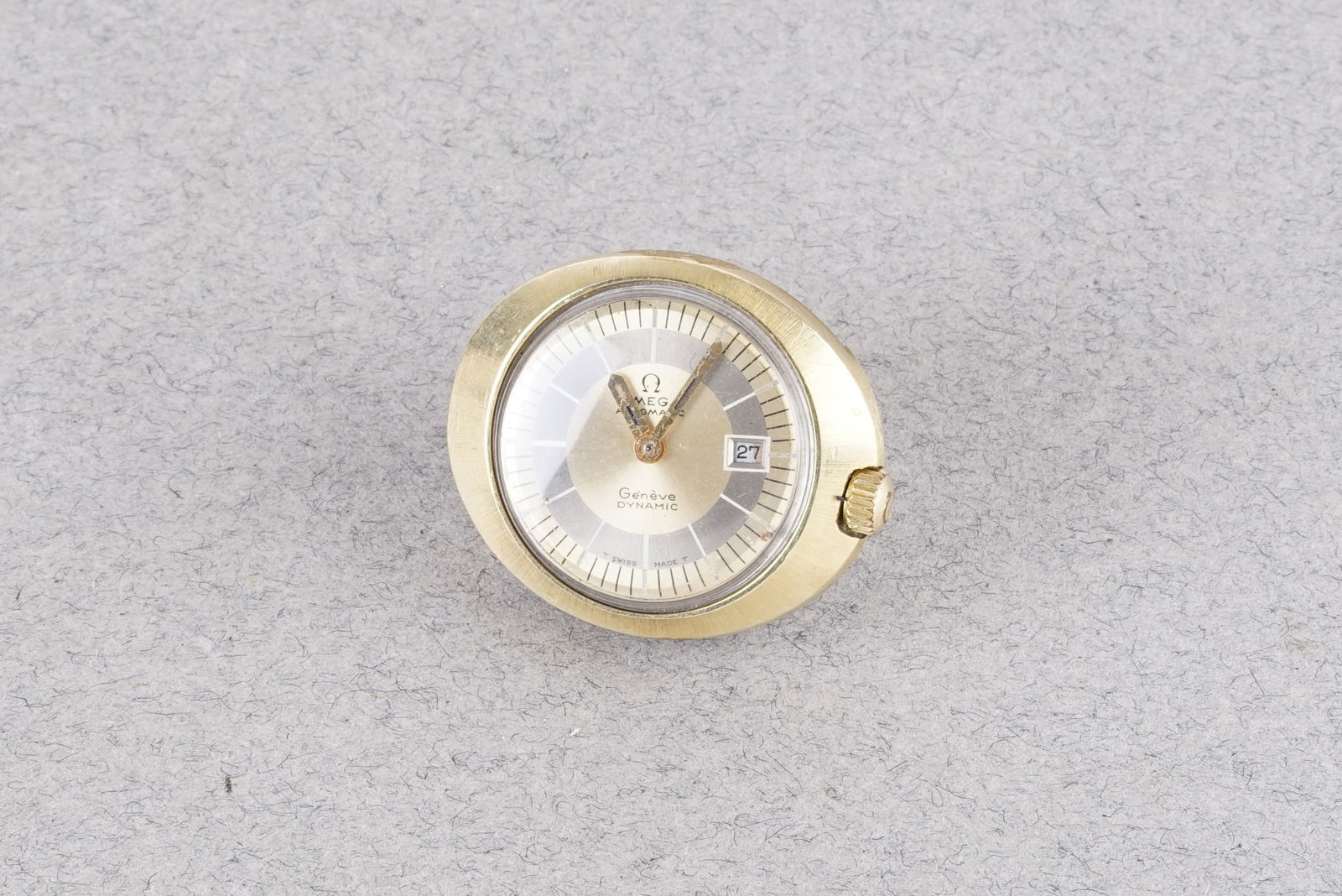 OMEGA DYNAMIC GOLD PLATED AUTOMATIC WRISTWATCH (1 of 2)