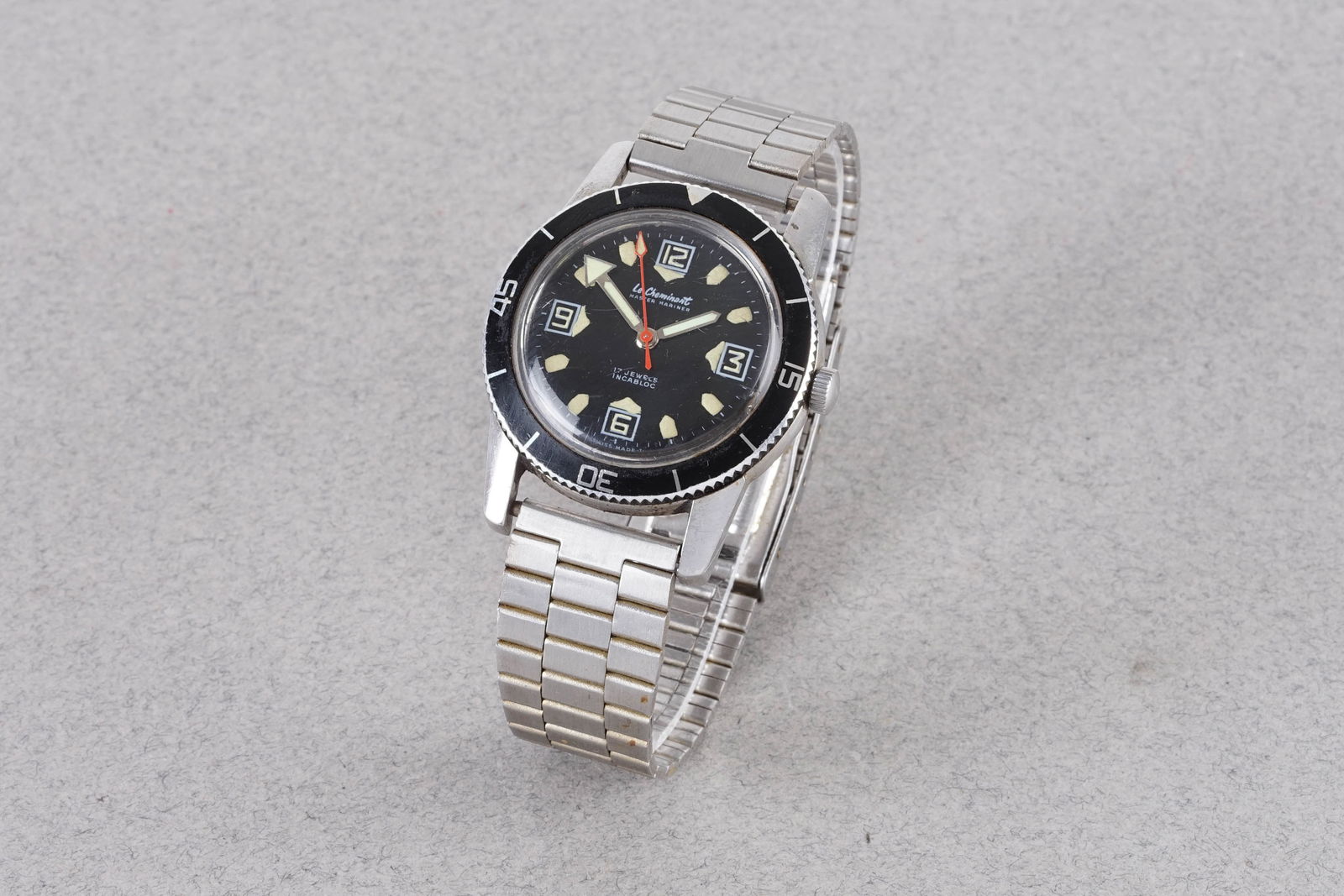 LE CHEMINANT MASTER MARINER SKIN DIVER WRISTWATCH (1 of 4)