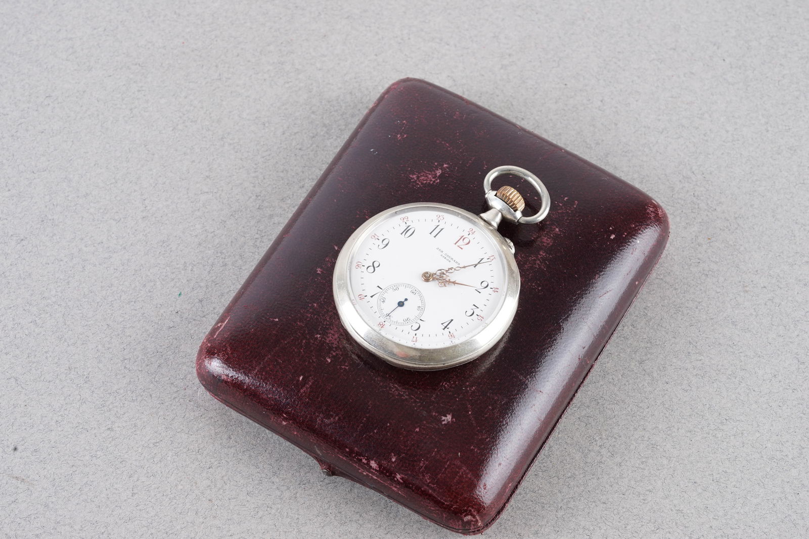 LONGINES 800 SILVER POCKET WATCHES W/ BOX CIRCA 1890 (1 of 4)