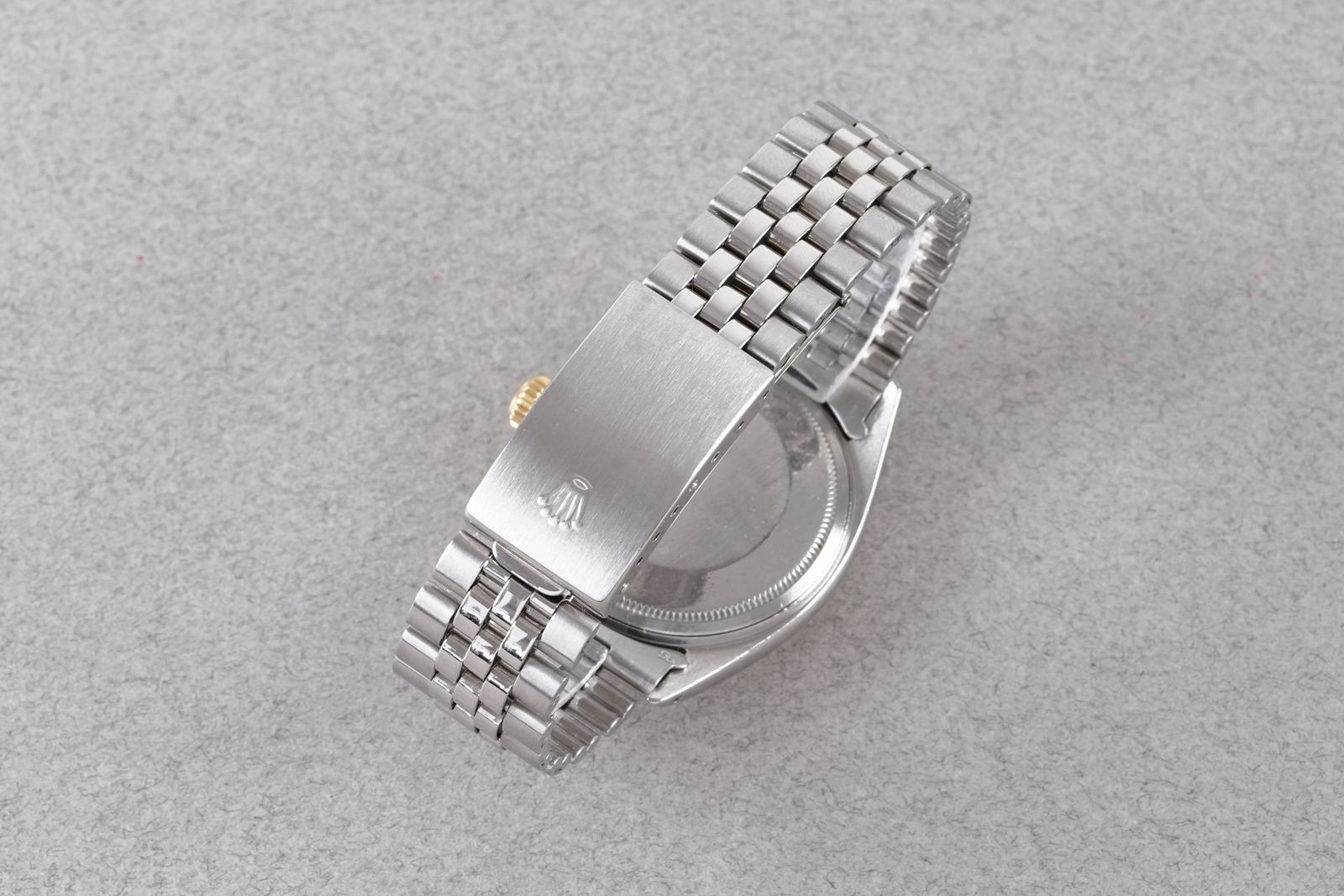 ROLEX OYSTER PERPETUAL DATEJUST STEEL & GOLD W/ GUARANTEE PAPERS REF. 1601 CIRCA 1969 - 5