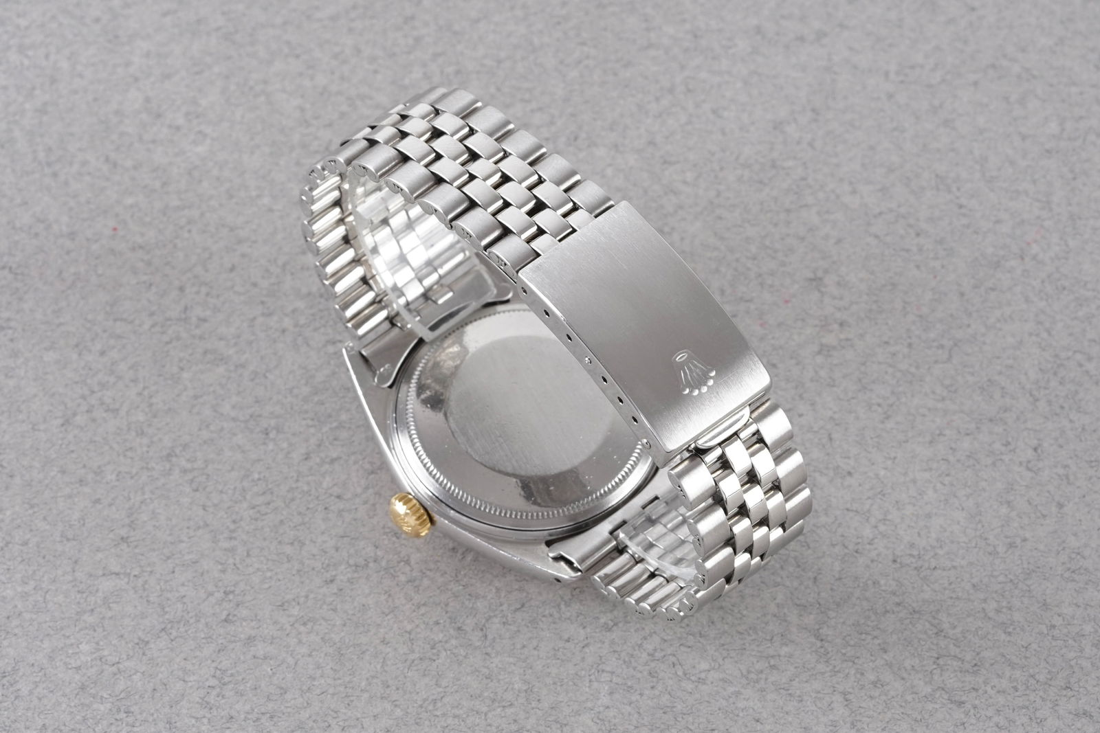 ROLEX OYSTER PERPETUAL DATEJUST STEEL & GOLD W/ GUARANTEE PAPERS REF. 1601 CIRCA 1969 - 6