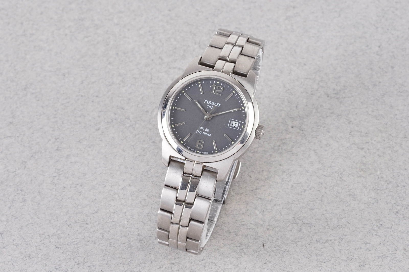 TISSOT PR50 TITANIUM W/ BOX & BOOKLETS (1 of 5)