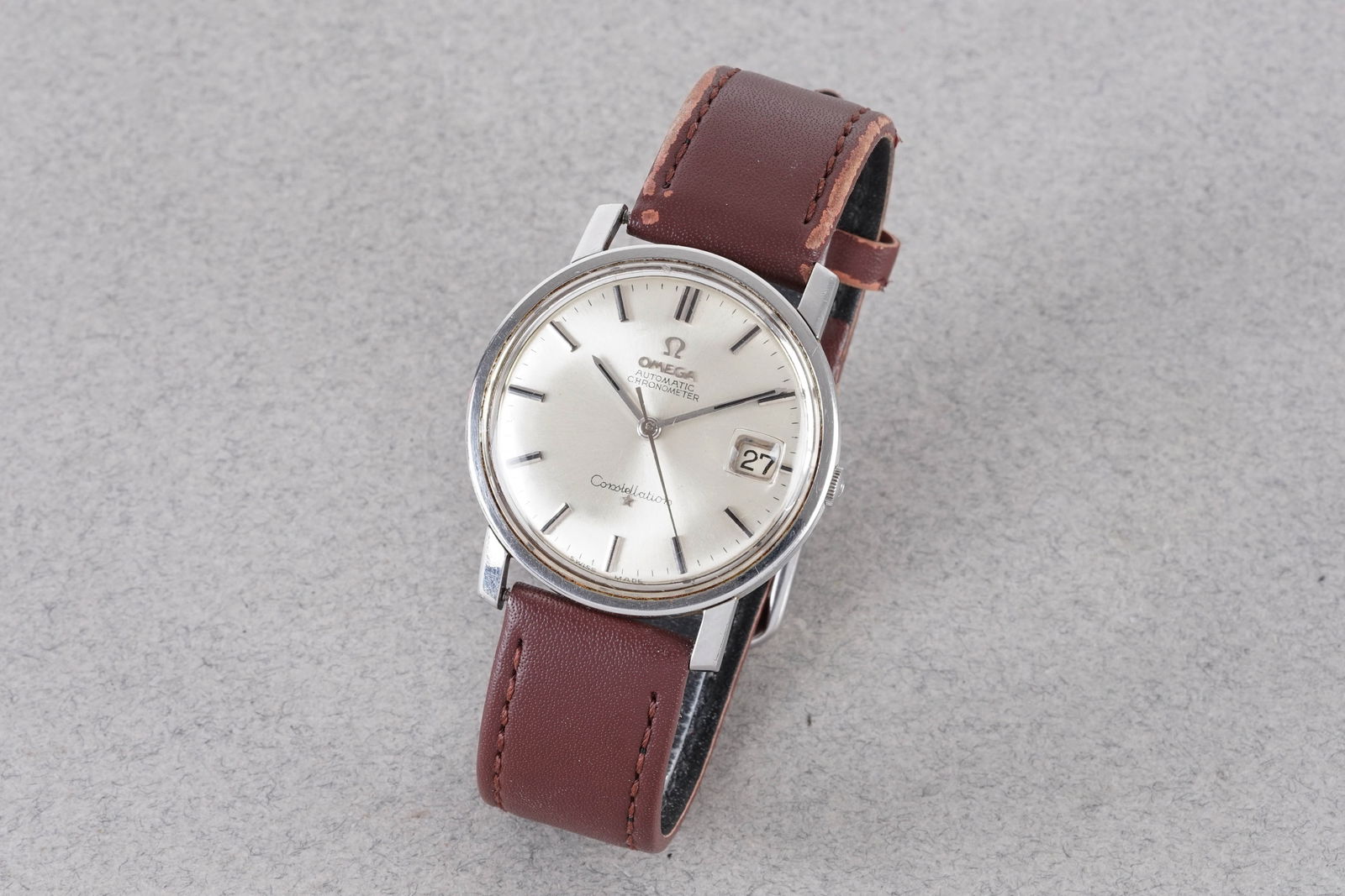 OMEGA CONSTELLATION AUTOMATIC CHRONOMETER DATE W/ BOX REF. 168.010 - 2