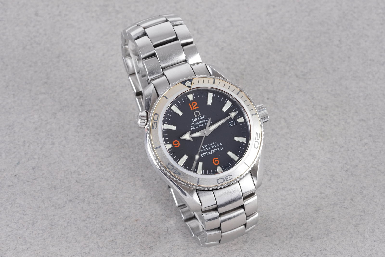 OMEGA SEAMASTER PLANET OCEAN PROFESSIONAL CO-AXIAL CHRONOMETER W/ GUARANTEE CARD REF. 2209.50 CIRCA - 3