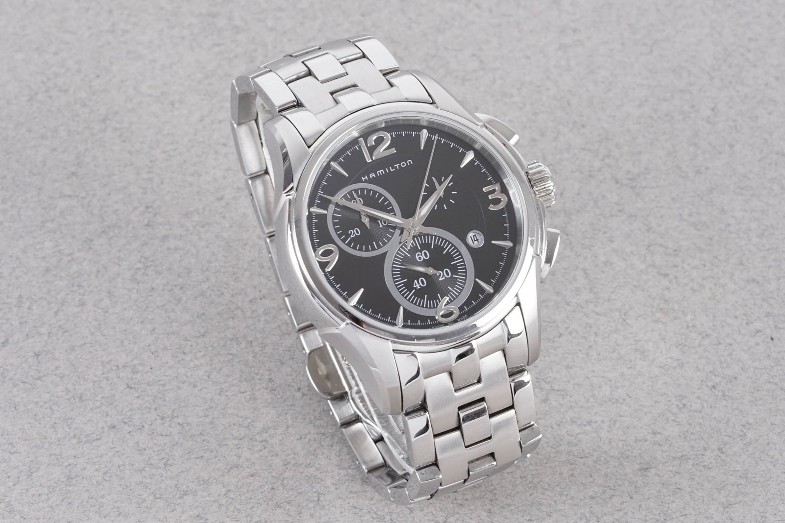 HAMILTON JAZZMASTER CHRONOGRAPH W/ BOX & GUARANTEE PAPERS REF. H326121 CIRCA 2024 - 3