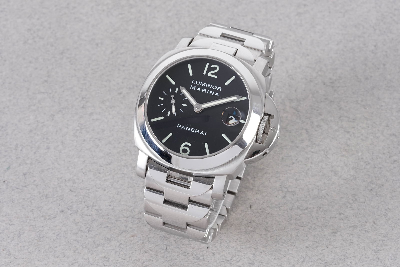 PANERAI LUMINOR MARINER DATE W/ BOX & GUARANTEE PAPERS REF. PAM00050 - 2