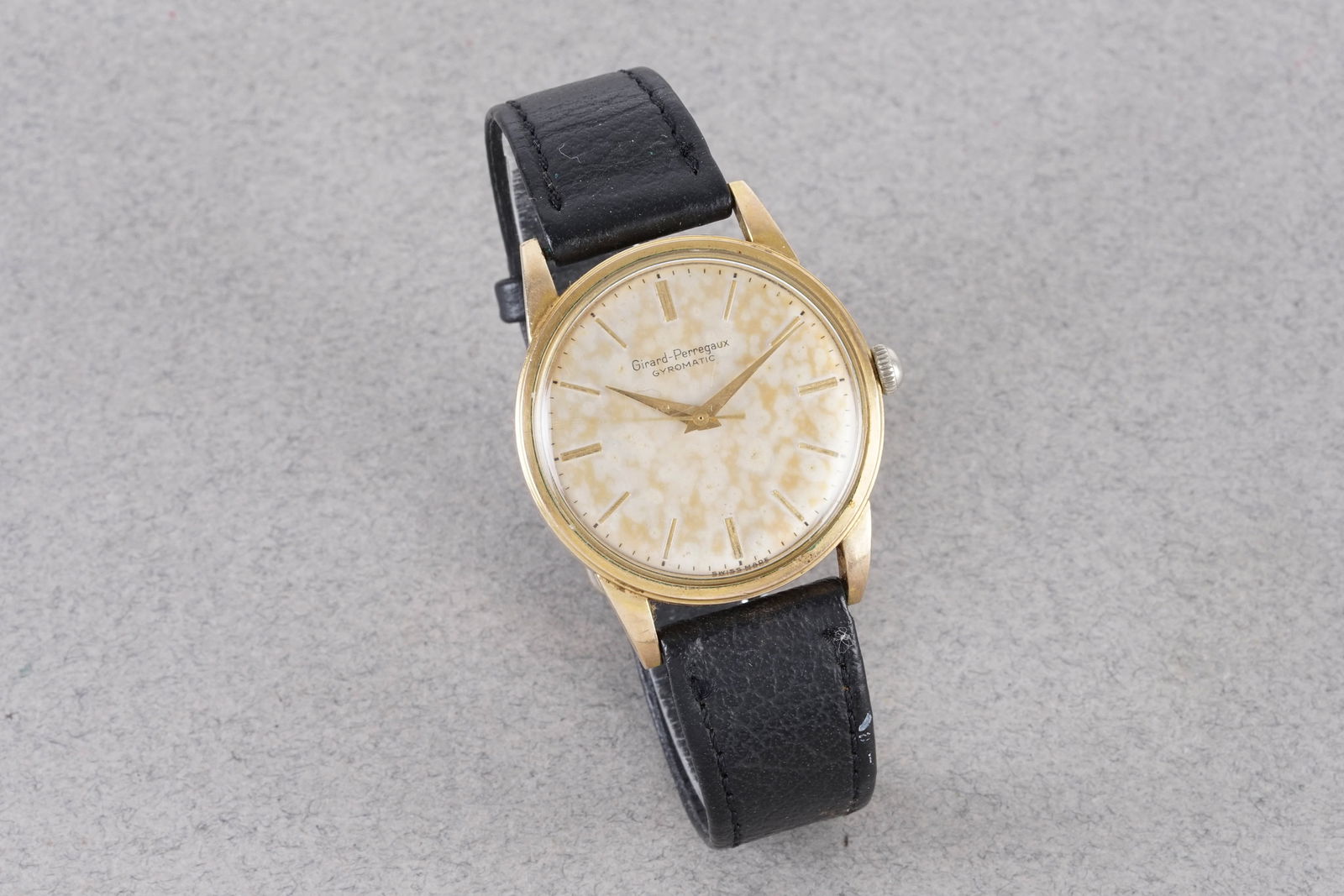 GIRARD-PERREGAUX GYROMATIC GOLD PLATED WRISTWATCH - 2