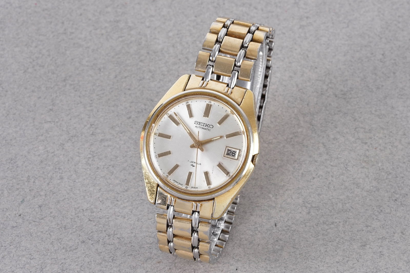 SEIKO AUTOMATIC DATE GOLD PLATED REF. 7005 8020R - 2