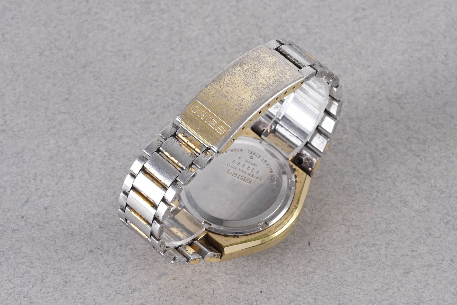 SEIKO BELL-MATIC GOLD PLATED WRISTWATCH REF. 4006-6040 - 3