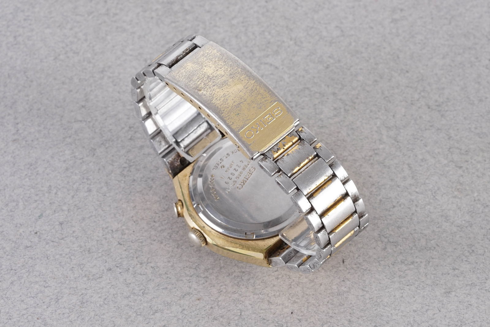 SEIKO BELL-MATIC GOLD PLATED WRISTWATCH REF. 4006-6040 - 4