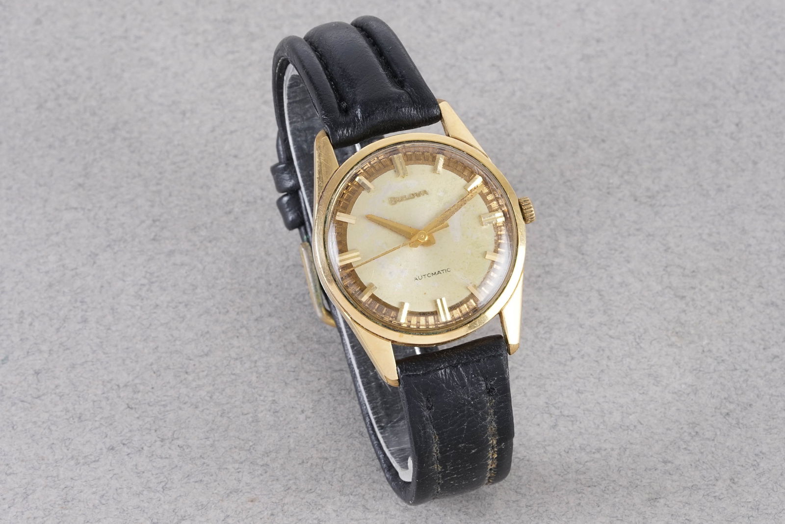 BULOVA AUTOMATIC GOLD PLATED WRISTWATCH - 2