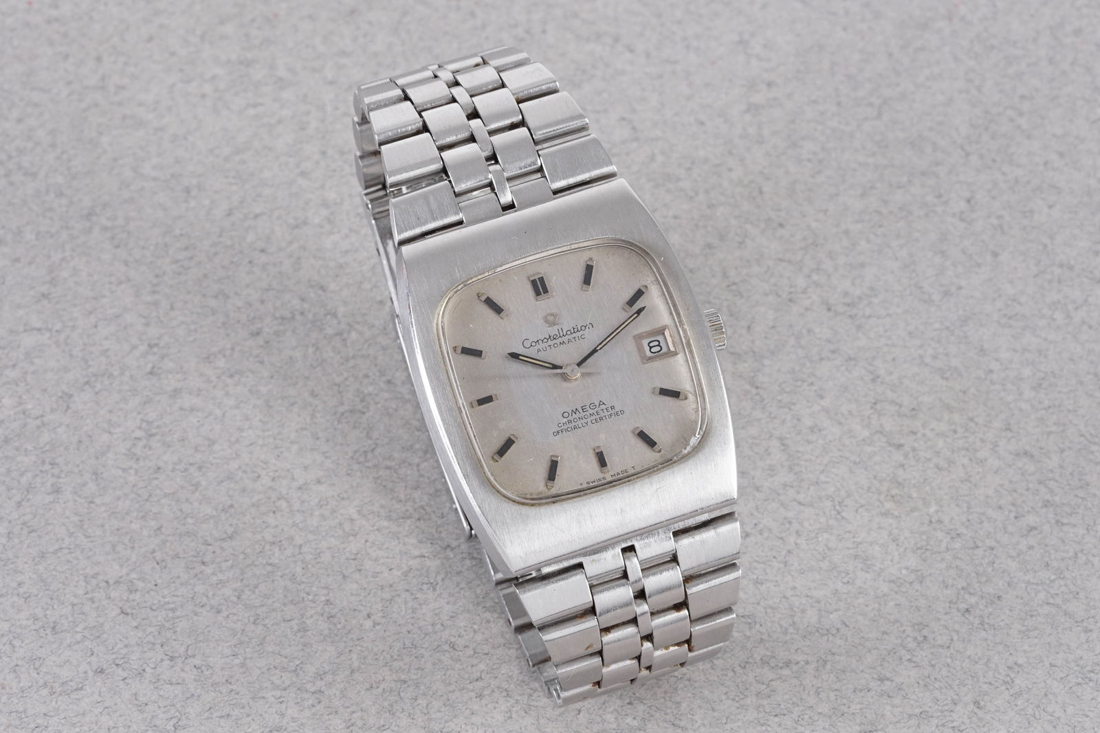 OMEGA CONSTELLATION TV DIAL AUTOMATIC CHRONOMETER DATE - 2