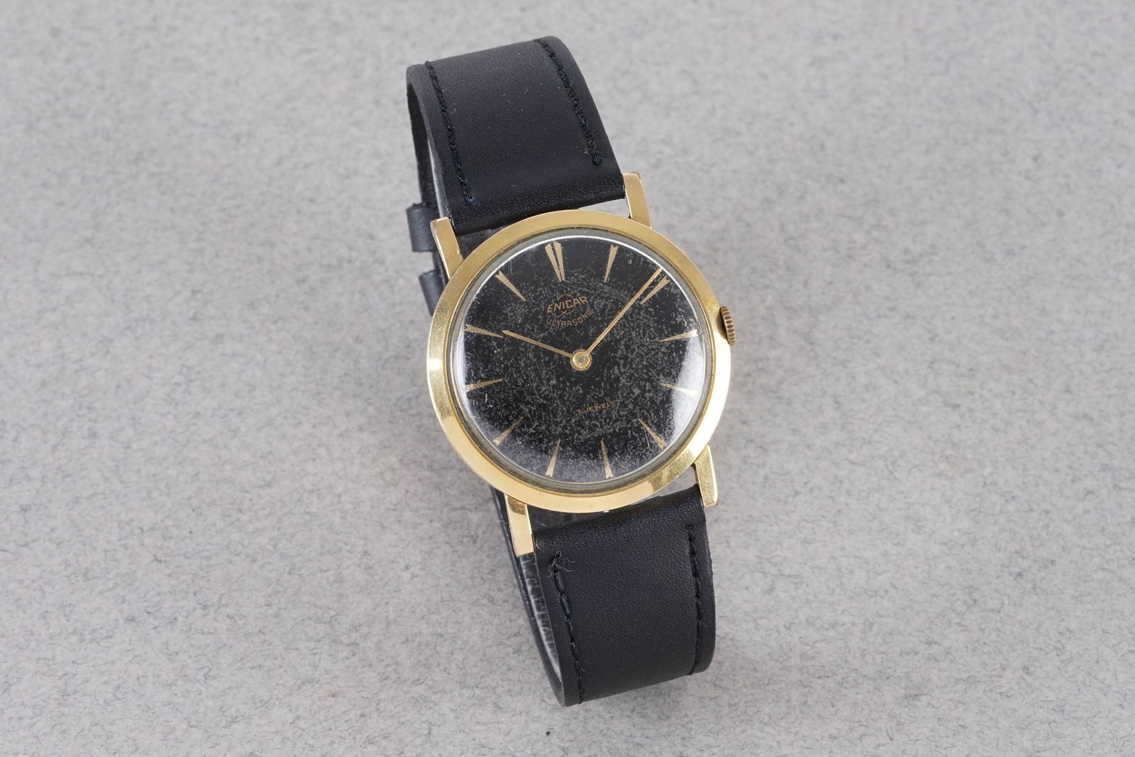 ENICAR ULTRASONIC GOLD PLATED WRISTWATCH - 2