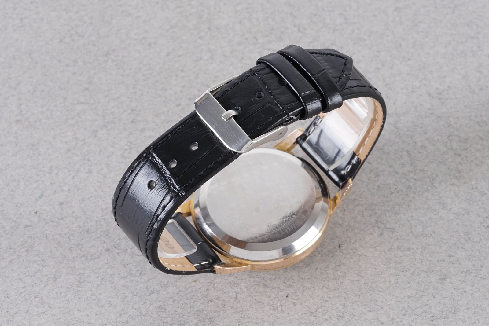 CAUNY PRIMA GOLD PLATED CHRONOGRAPH - 3