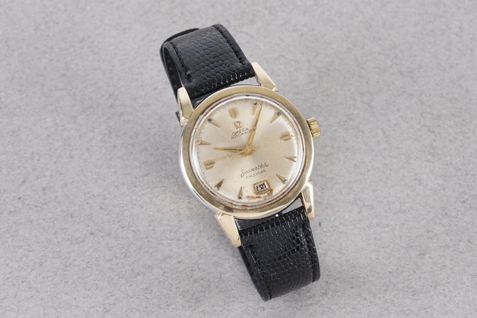 OMEGA SEAMASTER CALENDAR AUTOMATIC GOLD PLATED REF. 2627-10 SC - 2