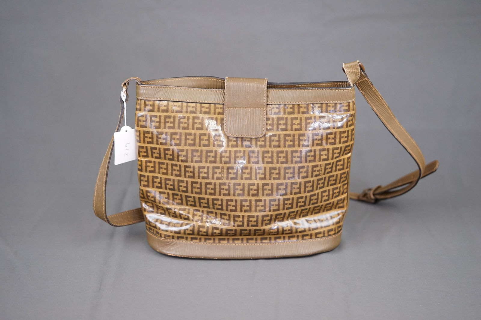FENDI MONOGRAM SHOULDER BAG - 5