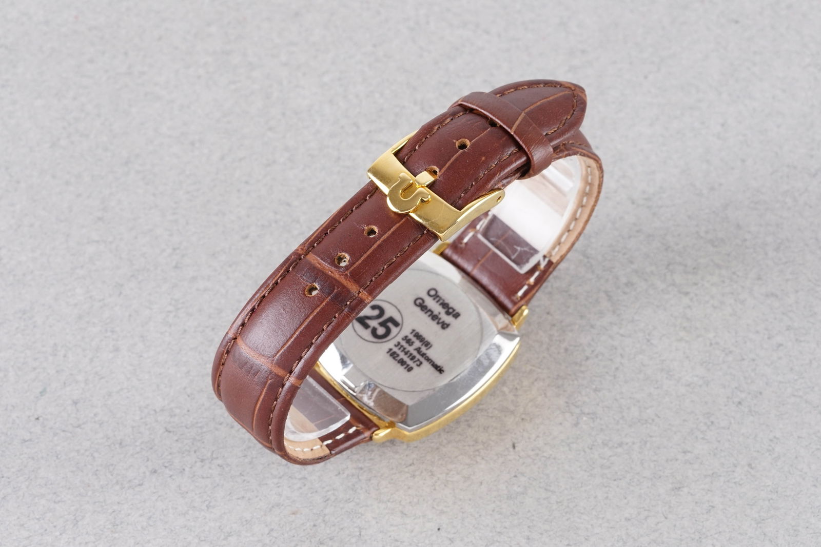 OMEGA GENEVE AUTOMATIC DATE GOLD PLATED WRISTWATCH CIRCA 1969 - 3