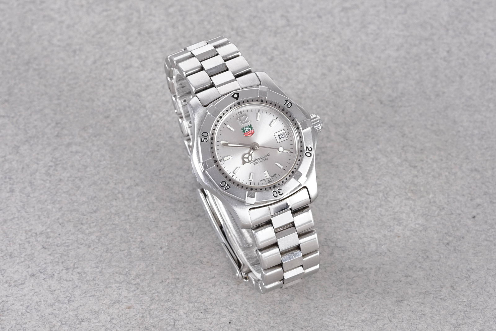 TAG HEUER PROFESSIONAL DATE W/ GUARANTEE CARD REF. WK1312-1 CIRCA 2004 - 3