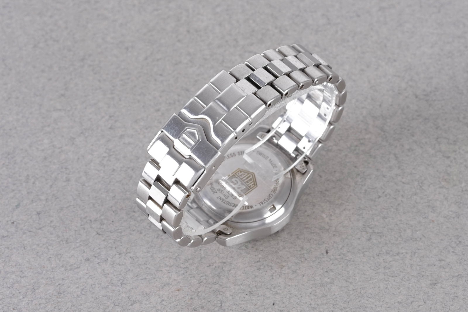 TAG HEUER PROFESSIONAL DATE W/ GUARANTEE CARD REF. WK1312-1 CIRCA 2004 - 4