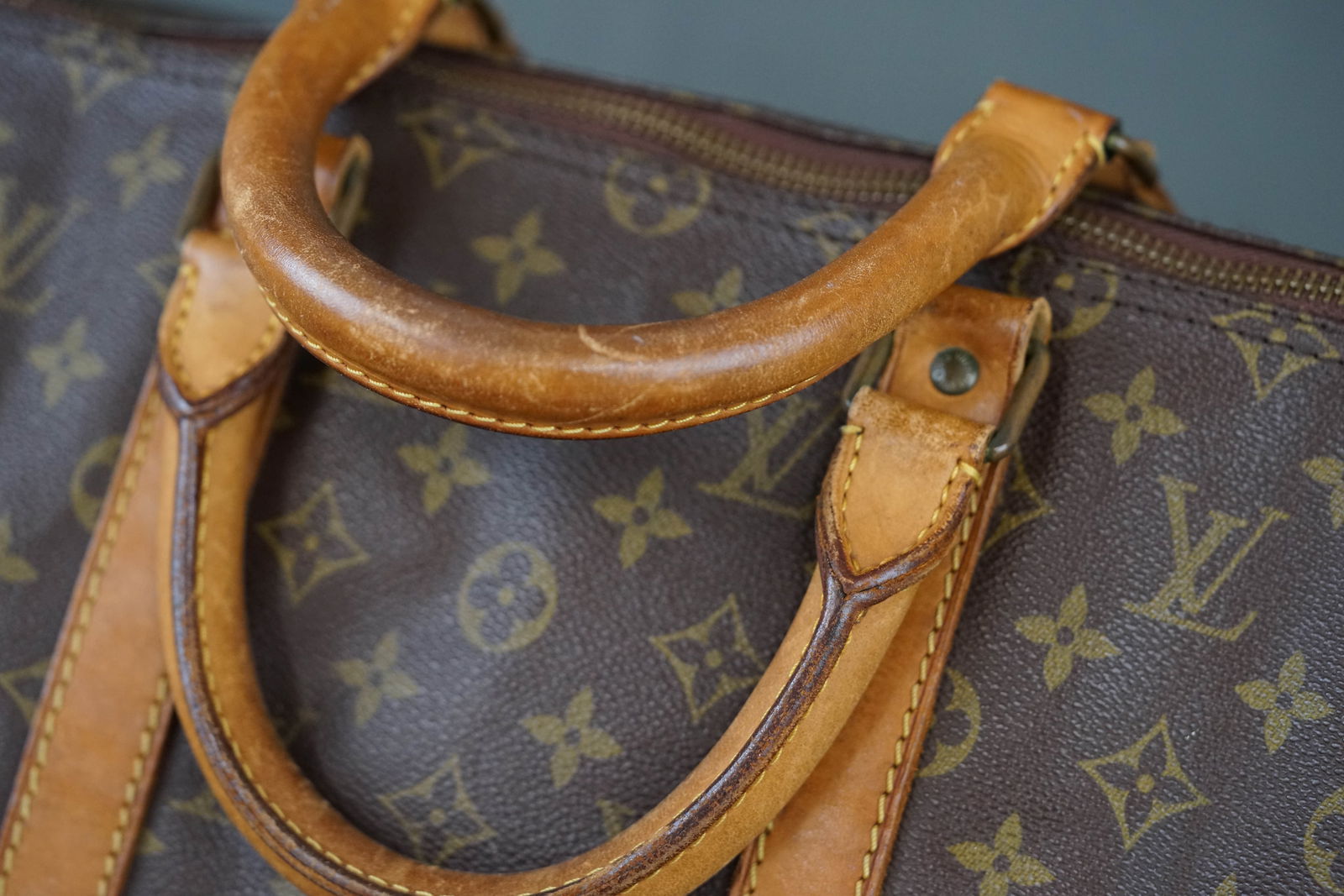 LOUIS VUITTON MONOGRAM BOSTON BAG HOLDALL M41426 - 4