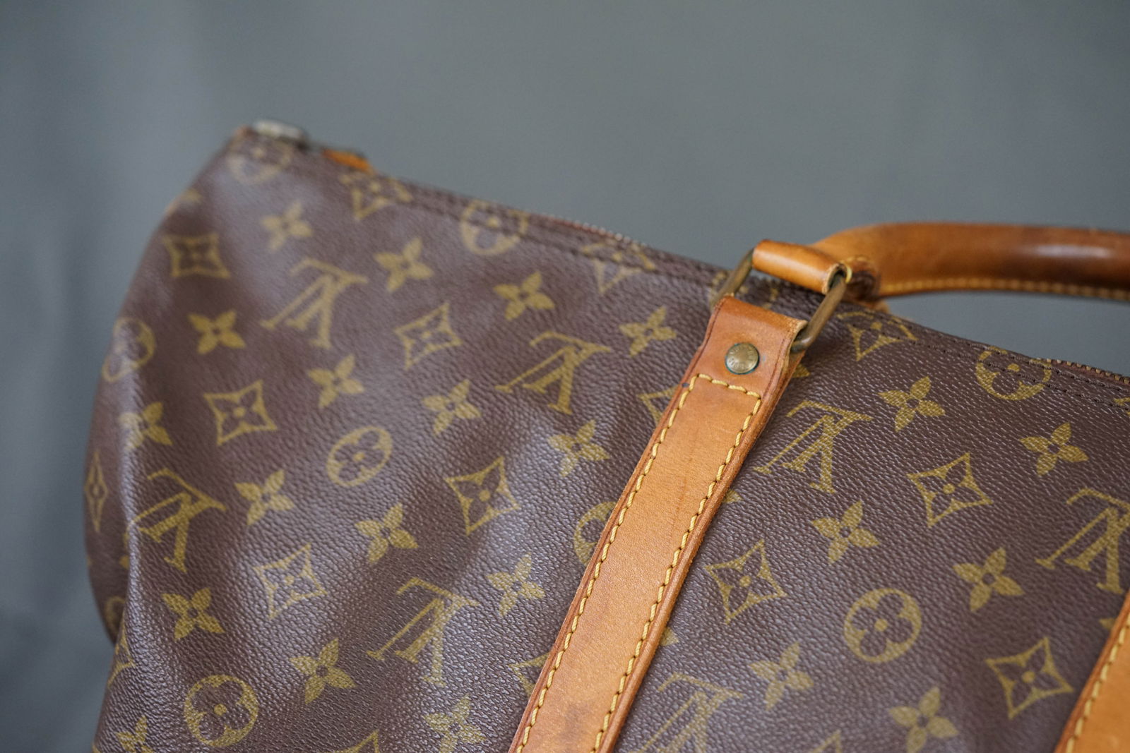 LOUIS VUITTON MONOGRAM BOSTON BAG HOLDALL M41426 - 6