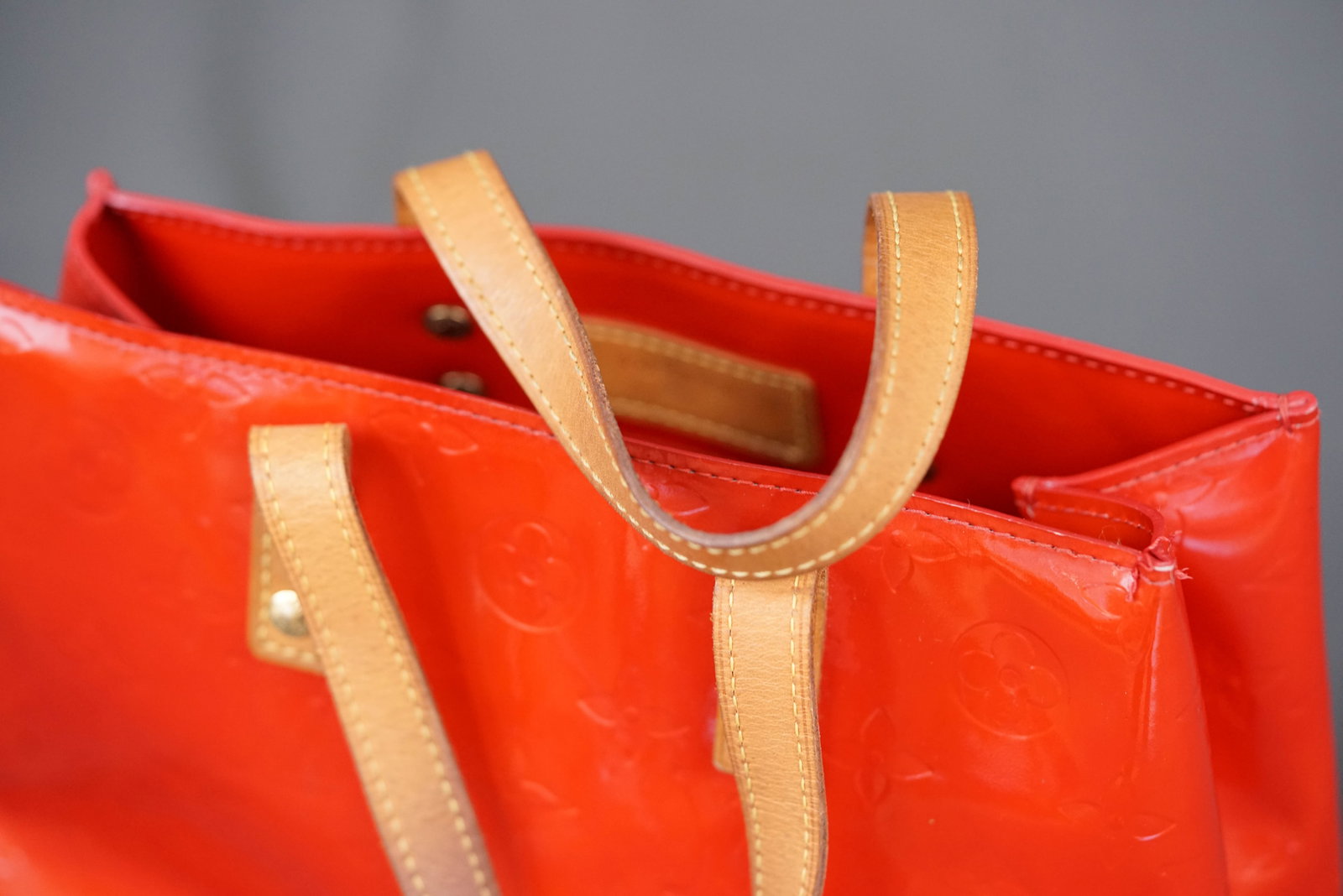 LOUIS VUITTON REED VERNI HANDBAG - 9