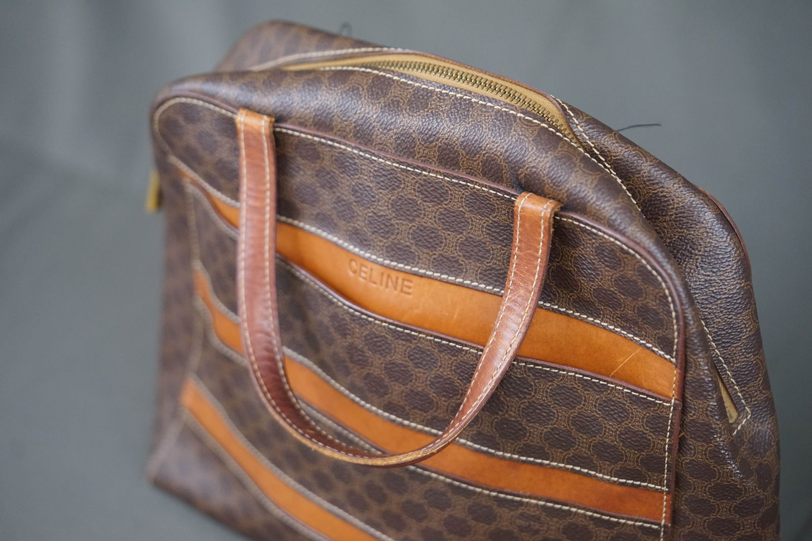 CELINE MACADAM HANDBAG - 3