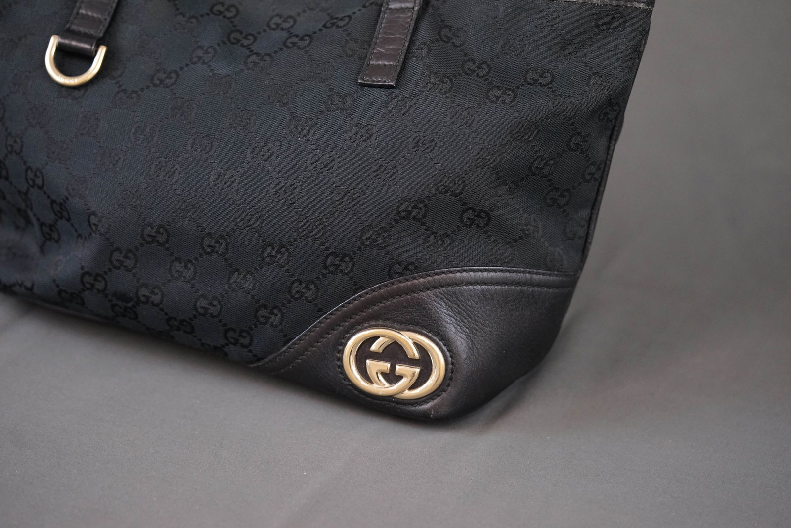 GUCCI NEW BRIT TOTE BAG CANVAS 493075 - 2