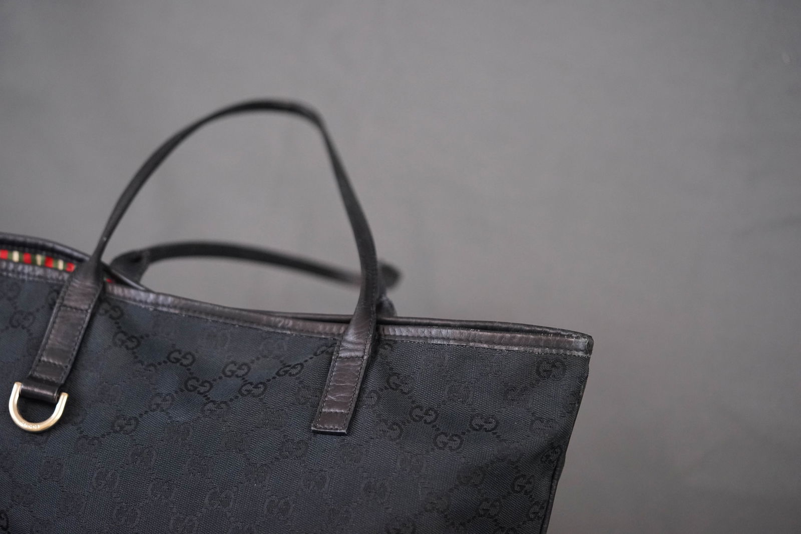 GUCCI NEW BRIT TOTE BAG CANVAS 493075 - 3