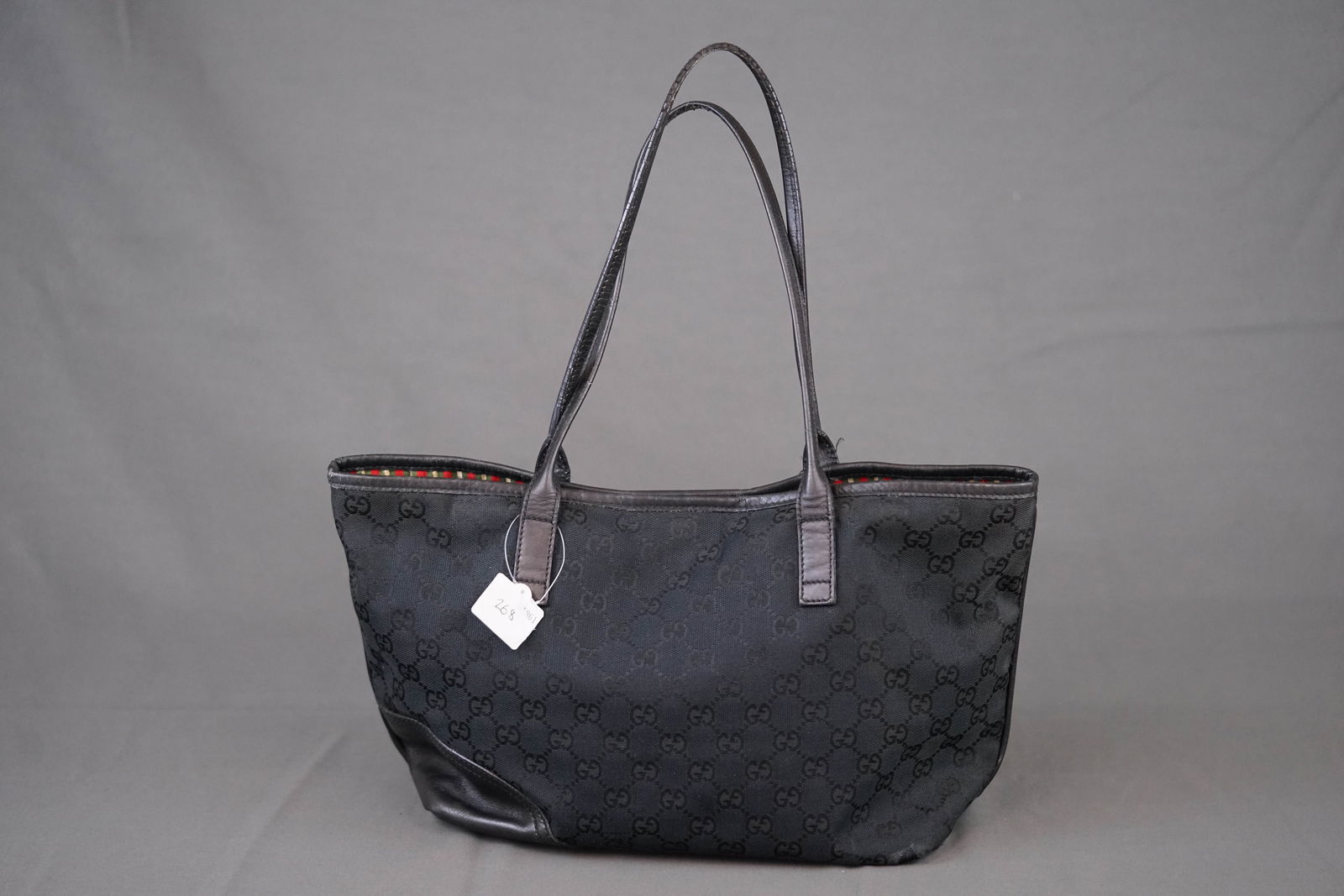 GUCCI NEW BRIT TOTE BAG CANVAS 493075 - 6