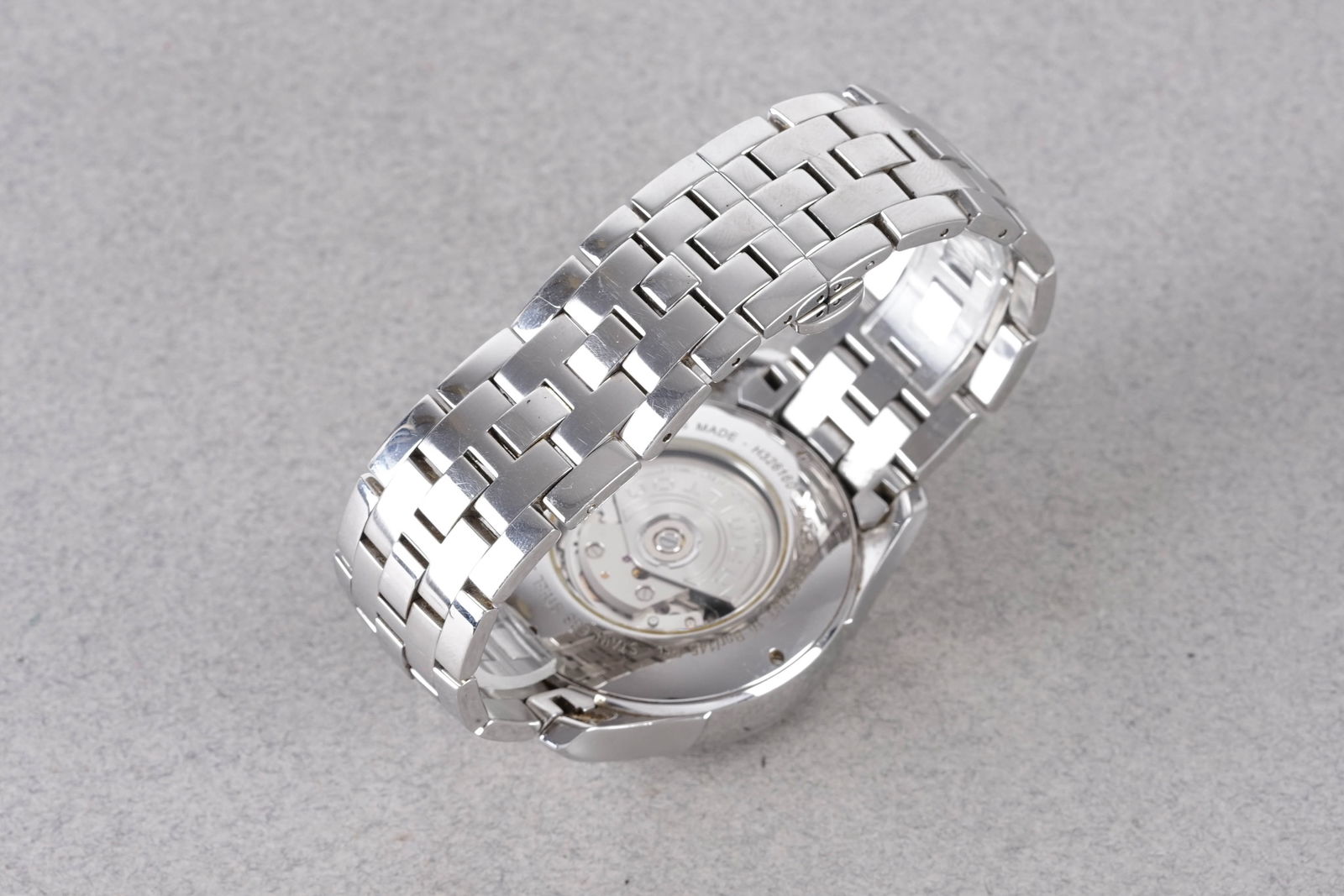 HAMILTON JAZZMASTER AUTOMATIC DATE CHRONOGRAPH W/ BOX REF. H326160 - 4