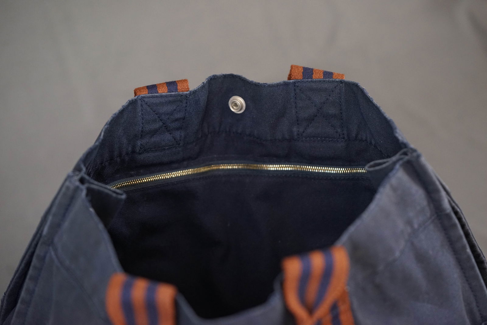 HERMES CANVAS TOTE BAG - 9