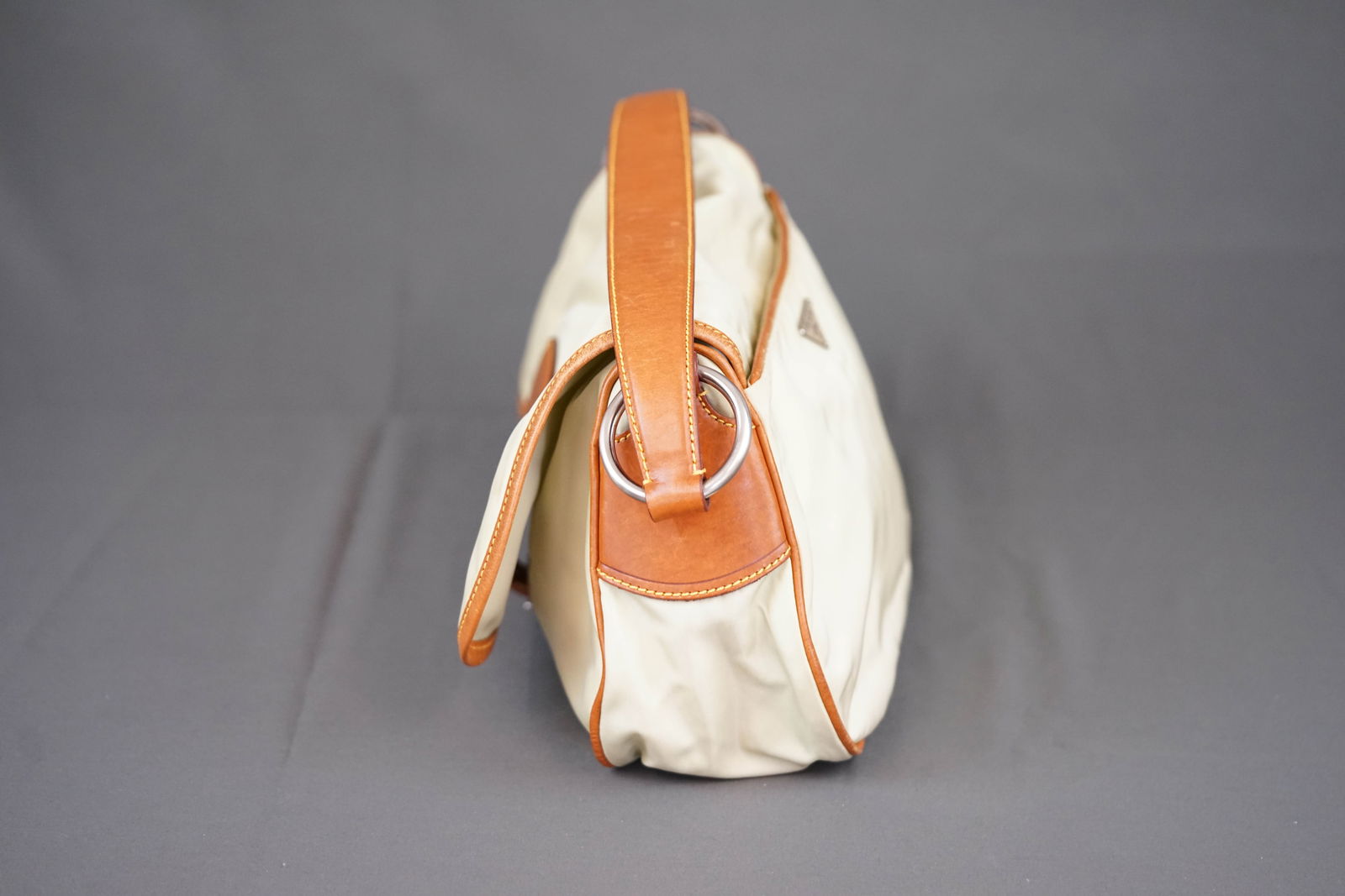 PRADA TWO TONE SHOULDER BAG - 9