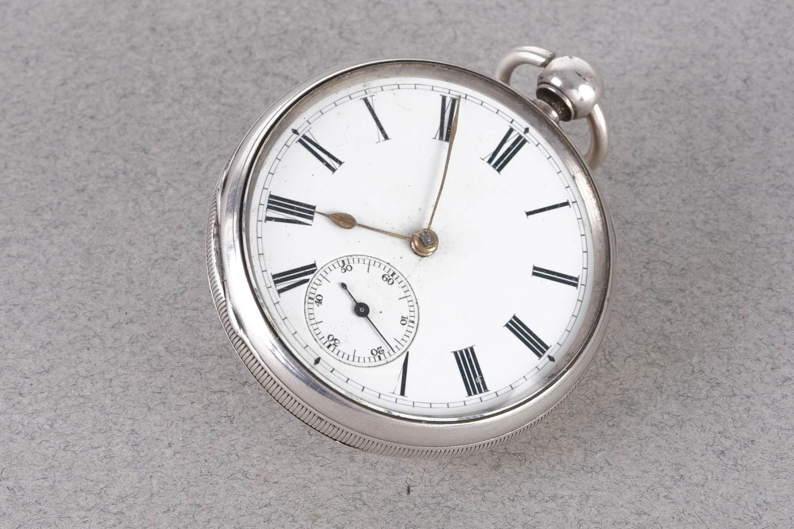 WILLIAM ELLERY 925 STERLING SILVER POCKET WATCH CIRCA 1876 (1 of 3)