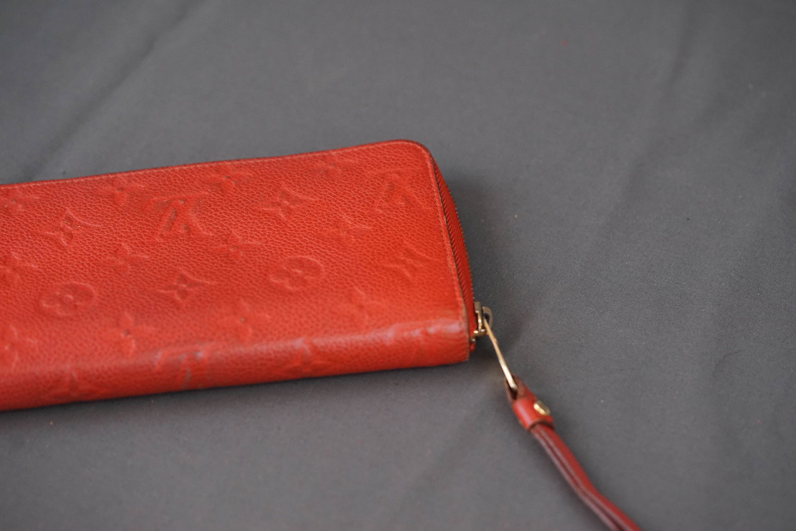 LOUIS VUITTON EMPREINTE PORTEFEUILLE CLETRON ZIP ROUND WALLET PURSE - 3