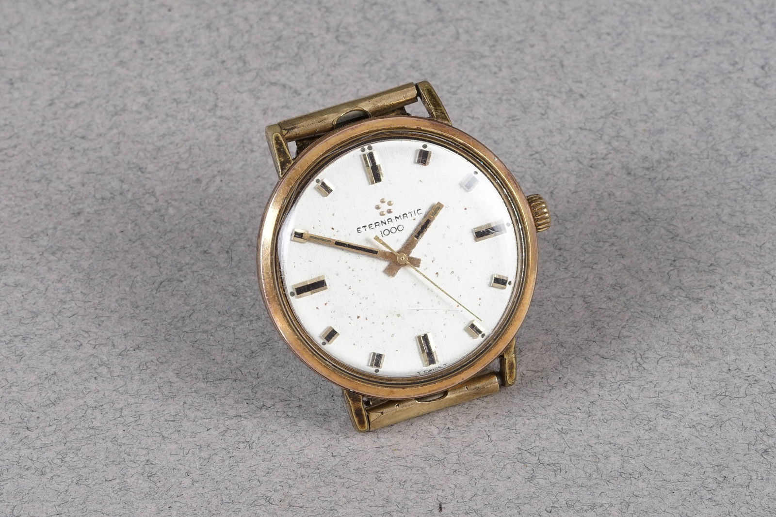 ETERNA-MATIC 1000 GOLD PLATED WRISTWATCH - 2